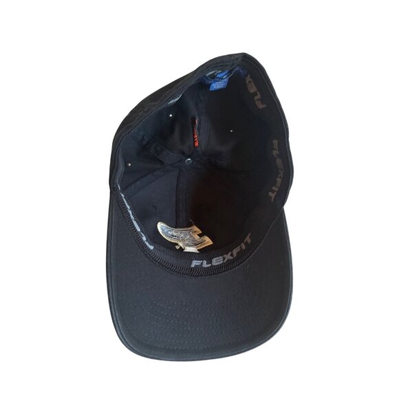 Black Flexfit Hat L/XL Purdue Veterinary Medicine Embroidered Adjustable - Picture 4 of 6